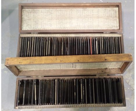 Two boxed sets of Magic Lantern Slide Church Hymns. Not available for in-house P&amp;P, contact Paul O'Hea at Mailboxes on 01