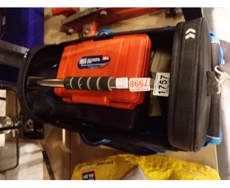 MacAllister tool caddy tools with Sealey impact sockets and rotary tools. Not available for in-house P&amp;P, contact Paul O'