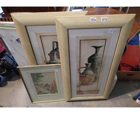 Three modern framed prints. Not available for in-house P&amp;P, contact Paul O'Hea at Mailboxes on 01925 659133 