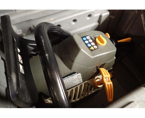 Ryobi petrol chainsaw in hard case. Not available for in-house P&amp;P, contact Paul O'Hea at Mailboxes on 01925 659133 