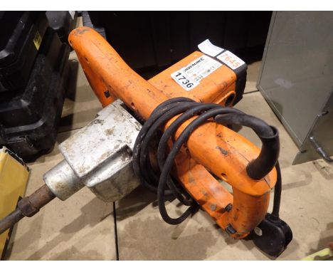 Silverline heavy duty plaster mixer .633781. Not available for in-house P&P, contact Paul O'Hea at Mailboxes on 01925 659133C