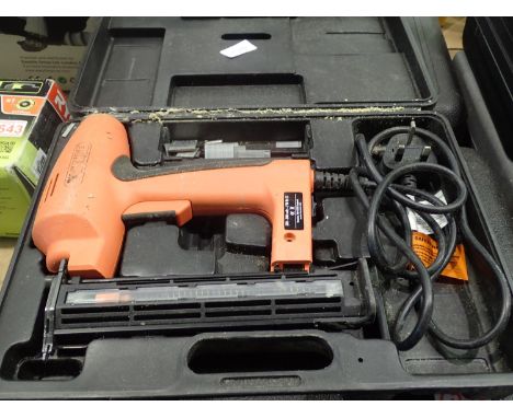 Tacwise 230v nail gun. Not available for in-house P&P, contact Paul O'Hea at Mailboxes on 01925 659133Condition Report: All e