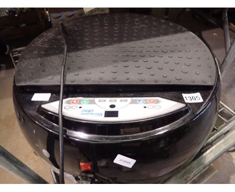 Vibrapower Disk body shaker. Not available for in-house P&P, contact Paul O'Hea at Mailboxes on 01925 659133Condition Report: