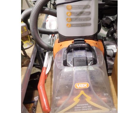 Vax Rapide carpet cleaner. Not available for in-house P&P, contact Paul O'Hea at Mailboxes on 01925 659133Condition Report: A