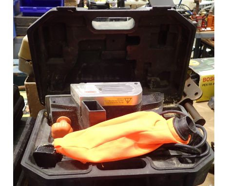 Challenge sander and a Black & Decker jigsaw. Not available for in-house P&P, contact Paul O'Hea at Mailboxes on 01925 659133