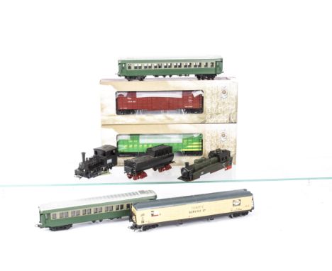 European HO Gauge Trains by Various Makers, including an uncommon part-assembled K's Prussian P6 class 2-6-0 locomotive and t