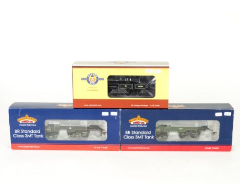 Bachmann and Oxford Rail 00 Gauge Tank Locomotives, Bachmann 31-976A BR green Standard Class 3MT 82030, 31-975 3MT BR black 8