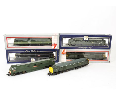 Boxed and Unboxed Lima OO Gauge Diesel Locomotives, boxed class 47's D1524 'Old Oak Common' in 2-tone green, 47710 in Waterma