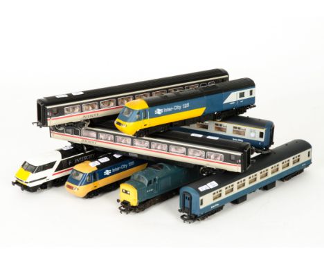 Hornby and other makers 00 Gauge Inter-City Coaches and Locomotives and various other coaches, Hornby BR blue Class 37157 Die