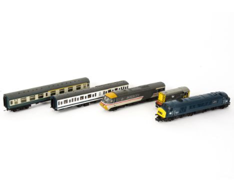 Hornby and Other OO Gauge Later BR Diesel and Electric Locomotives, 4-car Electric unit no 7103 in blue/grey, neatly converte