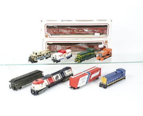 American HO Gauge Diesel Locomotives and Stock by Bachmann and Others, including several special/commemorative issues, Co-Co 