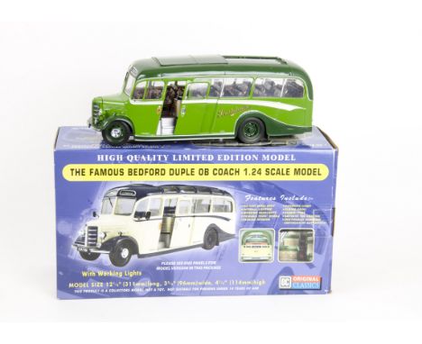 Original Classics Southdown OB Coach, a boxed 1:24 scale limited edition Bedford Duple OB coach in Southdown Livery with cert