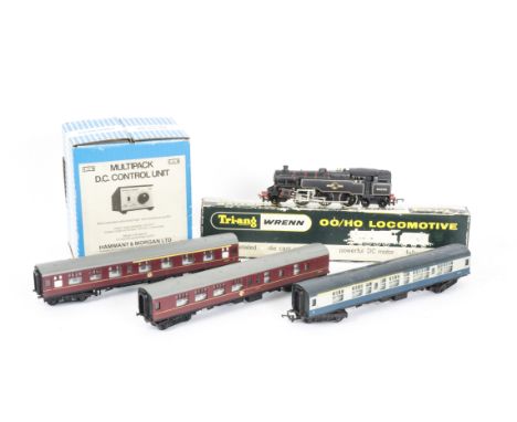 Triang-Hornby and Other OO Gauge Trains and Accessories, T-H MR 3F 0-6-0 no 3775 and tender, blue 0-4-0T no 7, 'Jinty' 0-6-0T