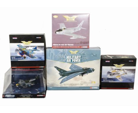 Corgi Aviation Archive,  a boxed collection  WWI and later aircraft comprising 1:48 scale AA37701 B658 Nightfighter and 1:72 