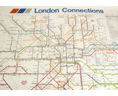 1993 Network South East Full Size Network Poster, together with a full size Network SouthEast London Connections poster, 50cm