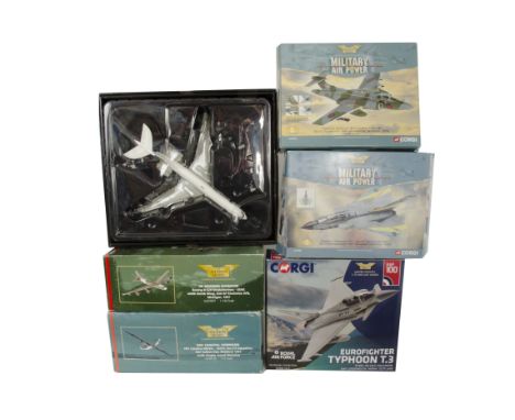 Corgi Military Aviation Archive, a boxed group of six 1960s and later aircraft comprising, 1:144 scale AA33507 US Modern Warf