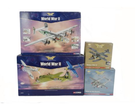 Corgi Military Aviation Archive, a boxed group of WWII 1:72 scale models comprising, AA36802 Westland Lysander Palestine, AA3