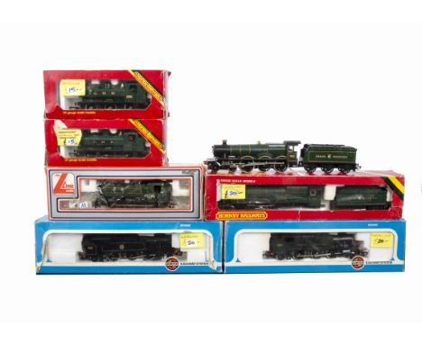 Hornby and Other OO Gauge GWR Locomotives Tenders and Coaching Stock, Hornby 'King Edward I' no 6024, 'Kneller Hall' no 5934,