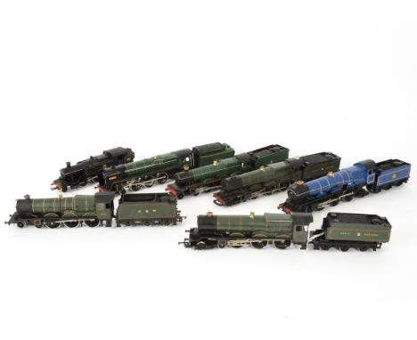 Hornby and Other OO Gauge Locomotives and Tenders, Hornby 'Britannia' no 70000, 'Kneller Hall' no 5934, Dapol no 5090 'Neath 