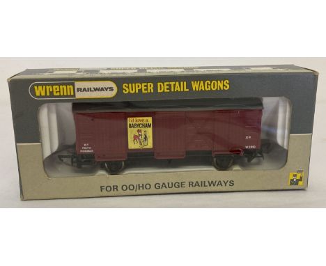 A boxed Wrenn Railways OO gauge W4305P Babycham Fruit Van wagon.  