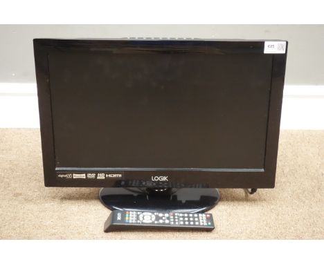 LOGIK L19DVDB10 19'' television with DVD player and remote (This item is PAT tested - 5 day warranty from date of sale)    Co