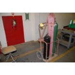 Acetylene Tank Cart - Does Not Include Tanks