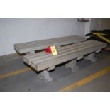 (2) Composite Built Benches 72 in. Length
