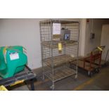 SPG 4-Wheel Wire Type Shelf/Cart