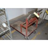 Steel 4-Wheel Utility Shop Cart