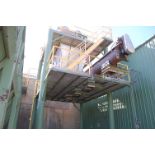 Parsley Stem Waste System Consisting of: Stainless Steel Hopper 8 ft. x 8 ft. x 12 ft., (1)