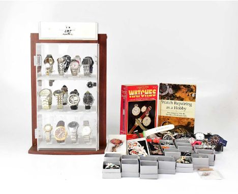A collection of ladies' and gentlemen's fashion wristwatches, including Baby-G, Henley, Sekonda, Fossil and Lorus examples, e