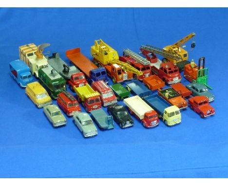 Dinky / Corgi diecast Toys, a quantity, mainly commercial vehicles, including Dinky 903 Foden Flat Truck with Tailboard, 955 