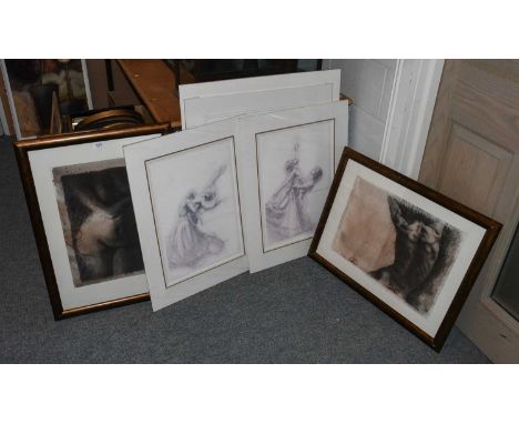 Charles Willmott (b.1943) "La Danse de la Vie I" "La Danse de la Vie II" Each signed, limited edition prints together with a 