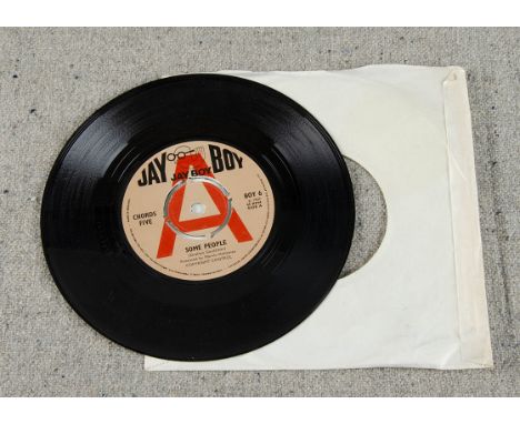 Chords Five Demo 7" Single, Some People b/w Battersea Fair - UK 7" Demo release 1969 on Jay Boy (BOY 6) - light brown labels 