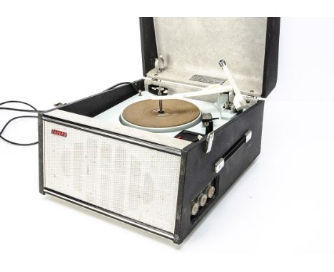 Hacker / HMV / ITT Record Players, a Hacker Cavalier, fairly good condition together with amplifier/speaker Al42, HMV 2016 BS