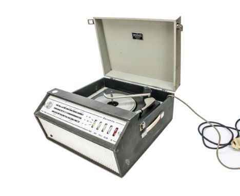 Dansette Record Players, two Dansette record players, Dansette Musique - all transistor, tuner and record player (Monarch dec