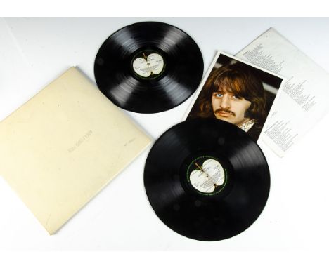 The Beatles LP, The Beatles ("White Album") Double LP - original UK Mono Release 1968 - Apple PMC 7067/8, -1/-1/-1/-1 matrix 