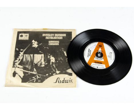 Aynsley Dunbar Retaliation Promo 7" Single, Warning b/w Cobwebs - Original UK Promo Release 1967 on CBS / Blue Horizon (3109)