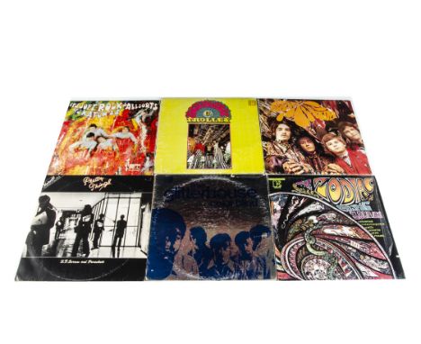 Psychedelic LPs, ten albums of mainly Psychedelic Rock with artists comprising Magic Mixture, Kaleidoscope, Peppermint Trolle