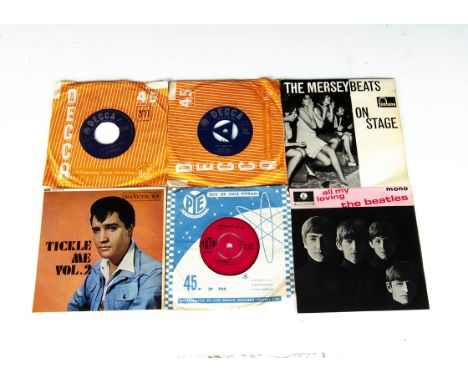 Sixties EPs / 7" Singles, eight EPs and approximately one hundred 7" singles of mainly Sixties artists including The Beatles,