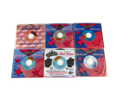Sixties 7" Singles, approximately one hundred 7" Singles, mainly from the Sixties and all on the USA 'Collectables' label wit