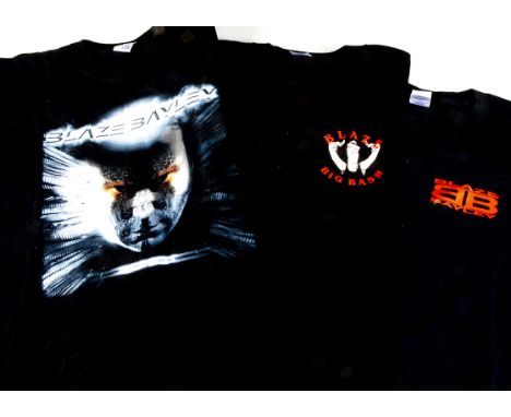 Iron Maiden Related / Blaze Bayley 'T' Shirts plus, fifteen Blaze Bayley shirts including 3 x Big Bash, the Future's Metal, P