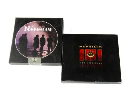 Fields of the Nephilim Box Sets, Two CD Box Sets comprising Ceremonies (2 CD / DVD set - 5099930123625) and Fields of the Nep
