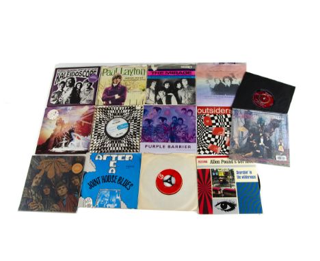 Psychedelic 7" Singles, fourteen singles of mainly Psychedelic  Rock with artists comprising Pink Floyd, Kaleidoscope, The Mi