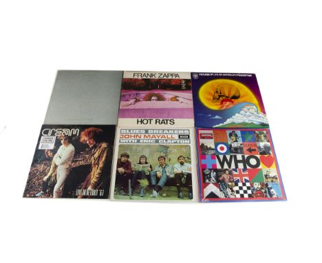 LP Records, approximately sixty albums of various genres with artists including The Who, Cream, Roxy Music, Leonard Cohen, Fr