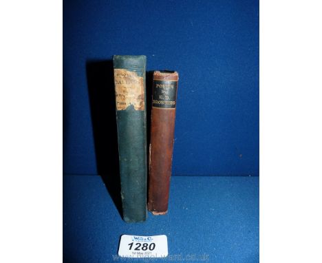 A book:  Border Ballads The Canterbury Poets edited by William Sharp with introduction and notes by Graham R. Tomson, printed