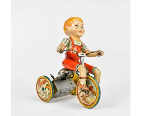 Unique Art, Kiddy Cyclist, USA, 20 cm, Blech, UW ok, LM, Z 2