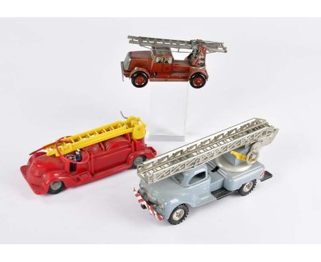 CKO, Siku + Gama, 3 Feuerwehren, 16-23 cm, GemBw, teilw. Mängel, bitte besichtigen