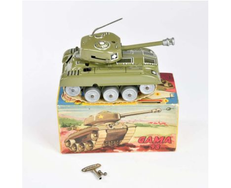 Gama, Panzer 98, W.-Germany, 16 cm, Blech, UW ok, min. LM, Okt Z 1, Z 2+