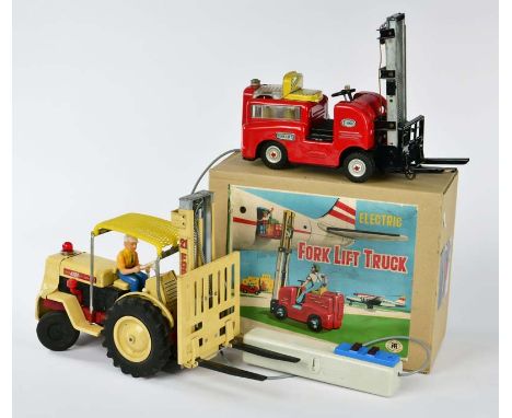 TN + MT, 2x Fork Lift (Truck + Ford 4000), Japan, GemBw, Funktion nicht geprüft, LM, 1x Okt, Z 2